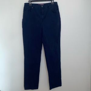 Gloria Vanderbilt Blue Straight Leg Jeans
